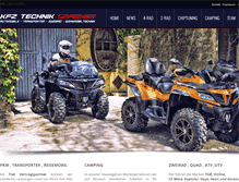 Tablet Screenshot of kfz-technik-grabner.at
